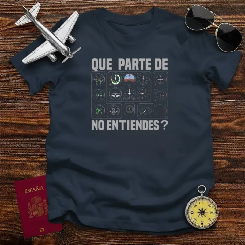 Camiseta azul marino