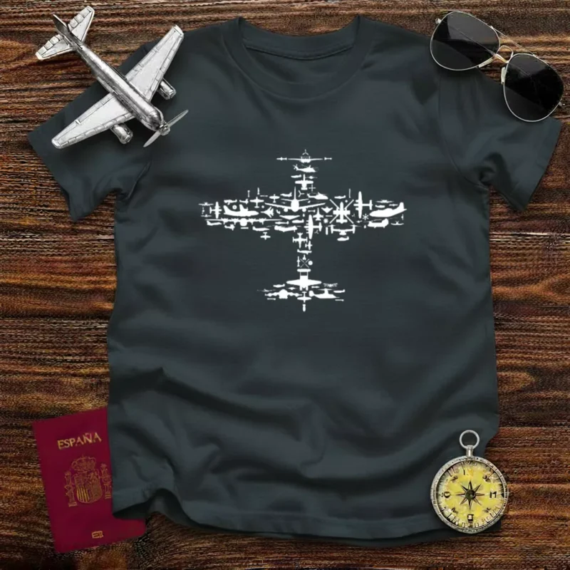 Camiseta gris oscuro