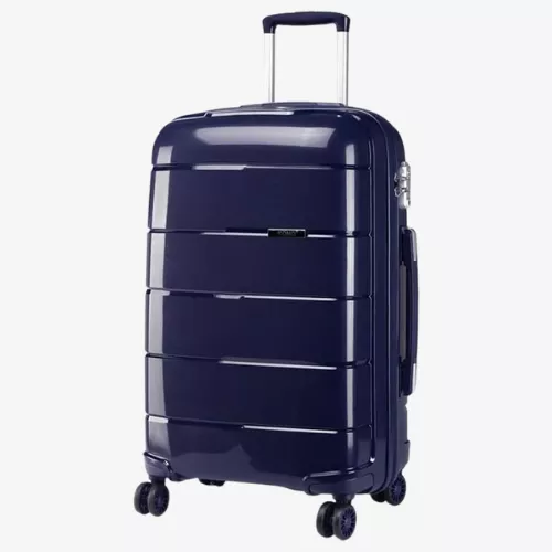 Kono-Moda-20-Maletas-de-Viaje-Cabina-rigido-Maleta-de-Viaje-Azul-Marino