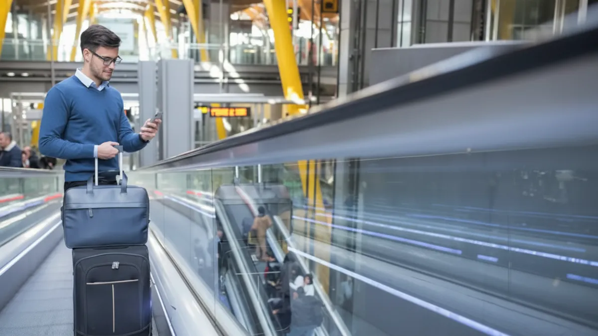 mejores maletas de 40x20x25 en aeropuerto