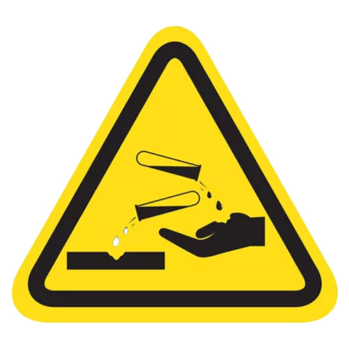 Símbolo de Corrosivos