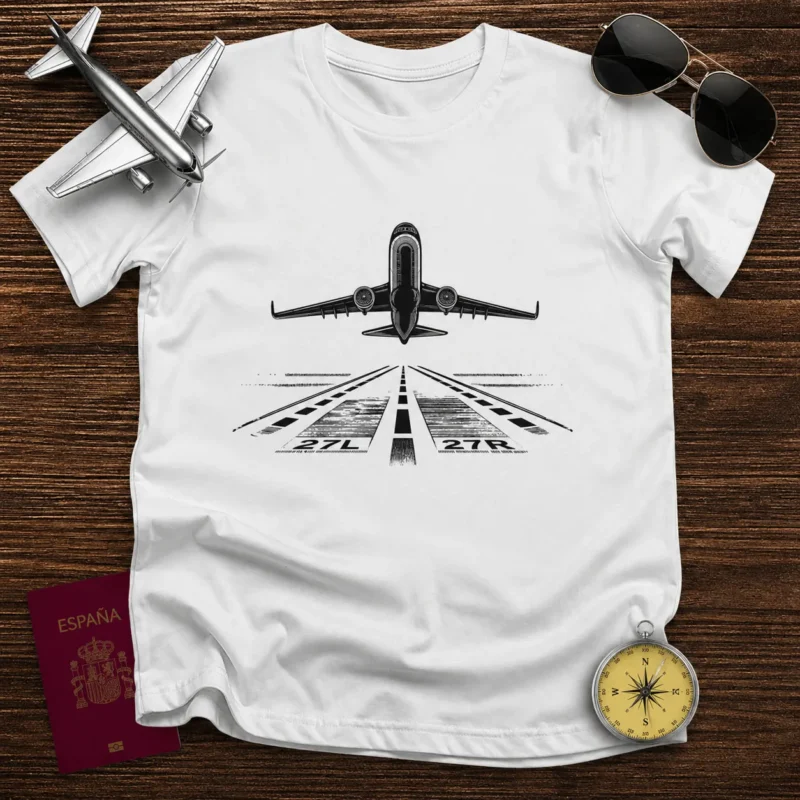 Camiseta Despegue Runway 27L 27R