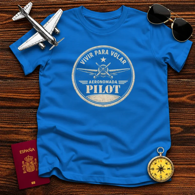 Camiseta Aeronomada Pilot Vintage