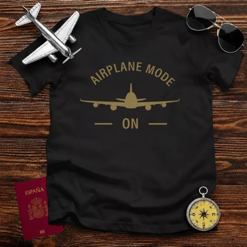 Camiseta Airplane Mode On