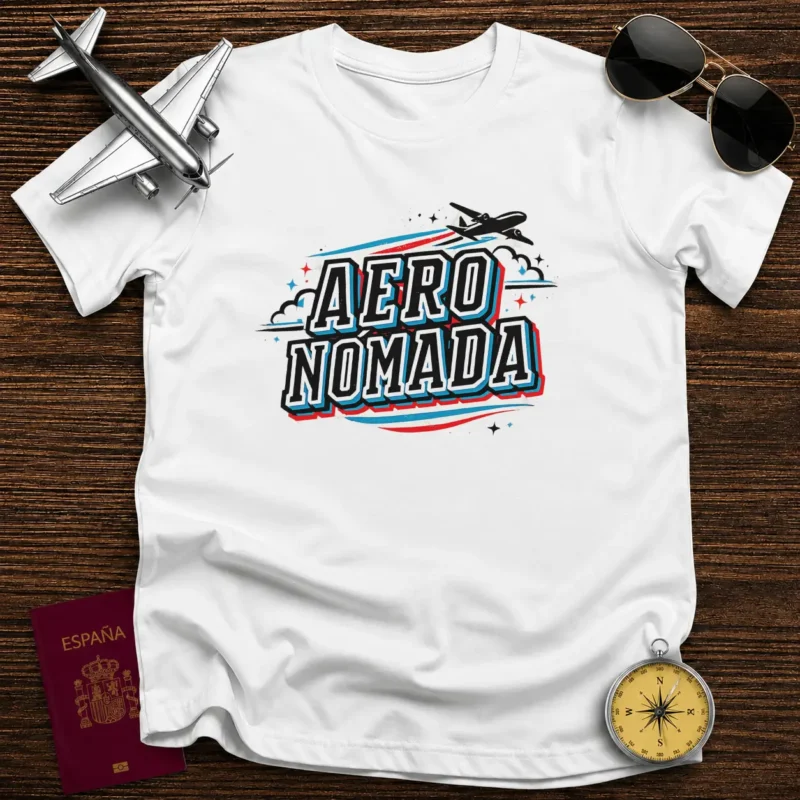 Camiseta Aeronómada Airplane